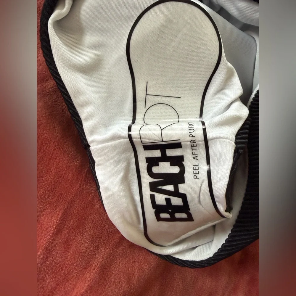 Beach Riot NWOT Women's‎ Pink/Black Bethany Rash Guard Long Sleeve Swimsuit Sz S - Picture 9 of 9